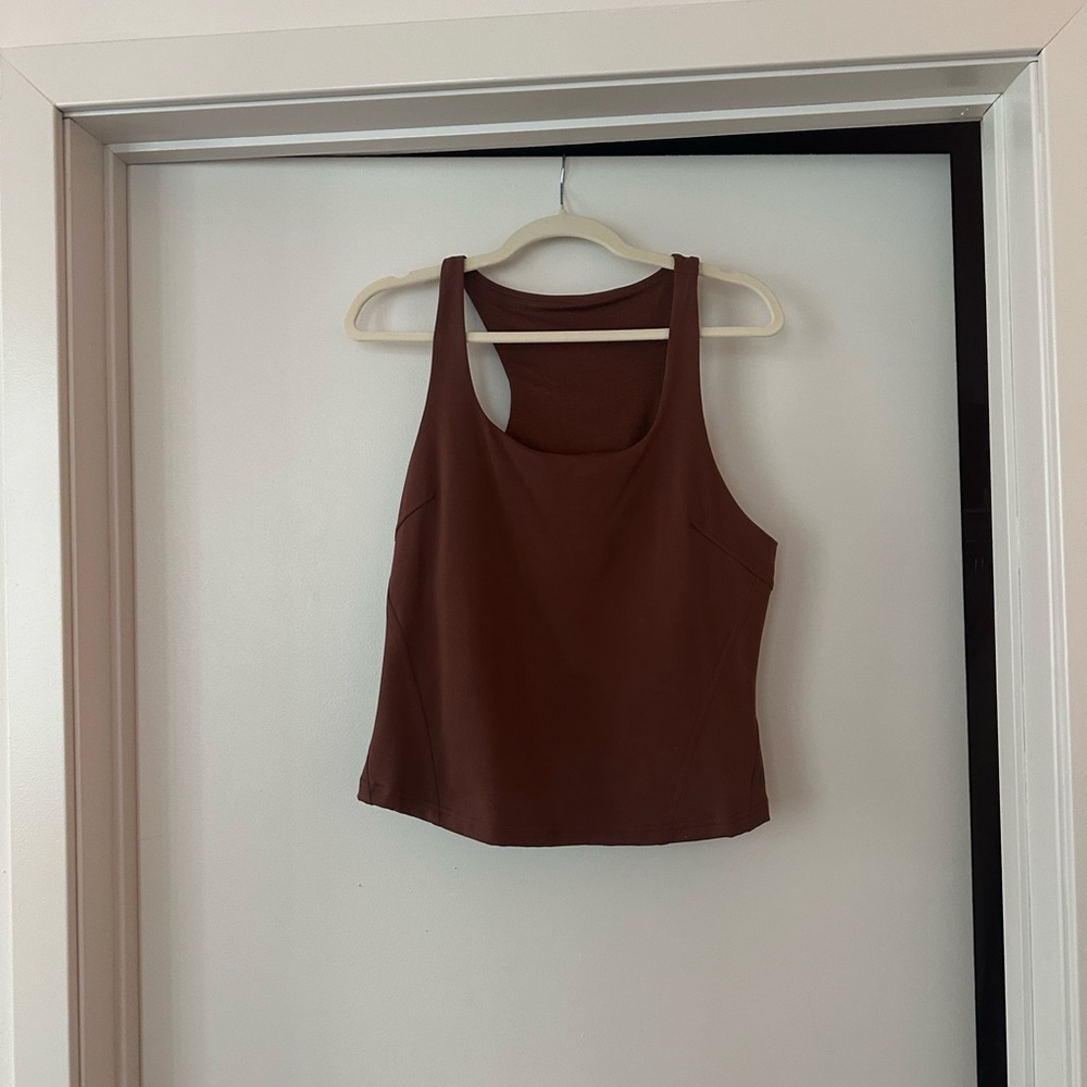 Lululemon Brown Workout Top